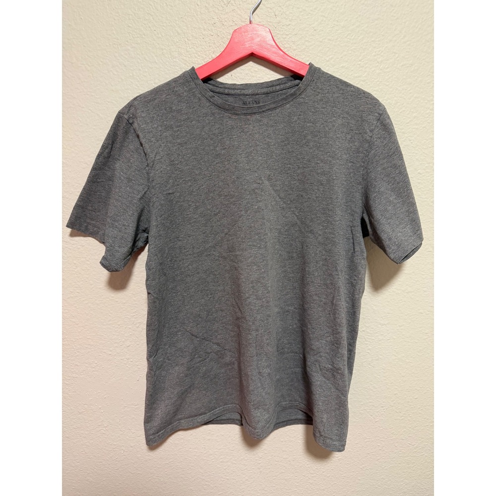Alfani Mens Heather Gray Cotton Crewneck Short Sleeve T-Shirt Size Medium